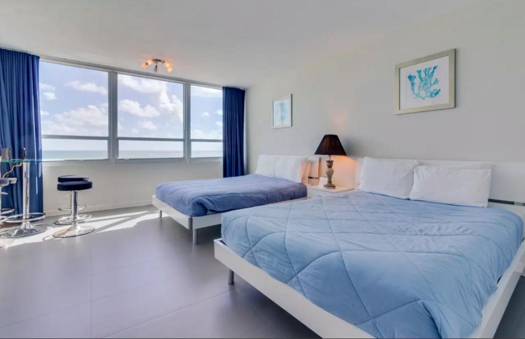 Castle 835 Oceanview Studio On Beach With Pool, Gym, Bars, And Free Parking Miami Beach Dış mekan fotoğraf