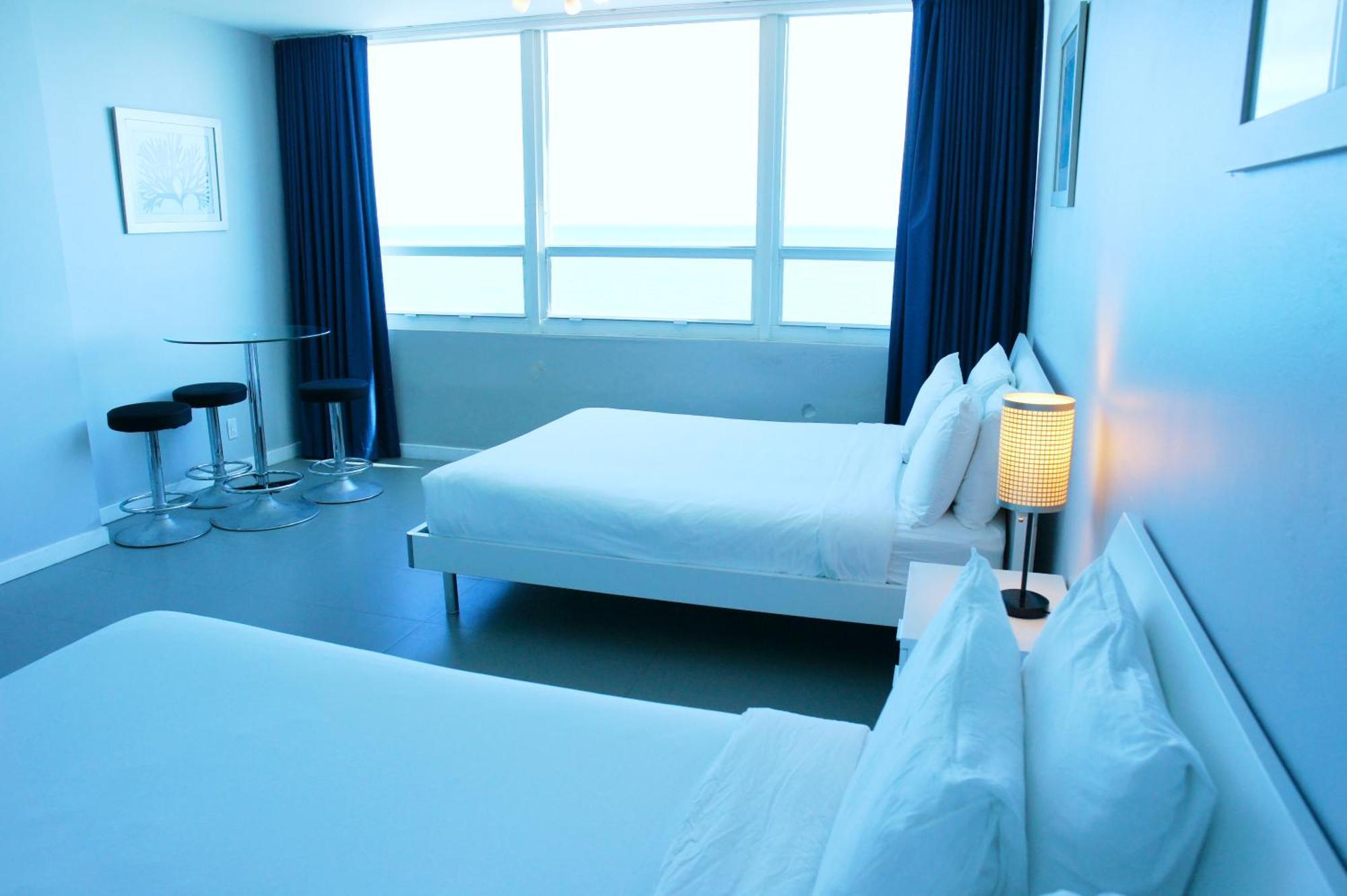 Castle 835 Oceanview Studio On Beach With Pool, Gym, Bars, And Free Parking Miami Beach Dış mekan fotoğraf